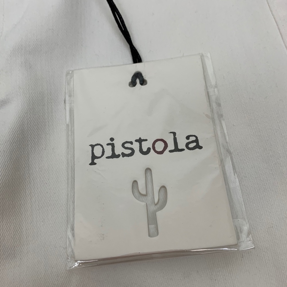 NEW Pistola White Distressed Skinny Jeans - Picture 2 of 5